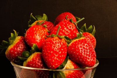 imitación de fresas, réplica de fresas, ficticio de fresa, comida ficticia, imitación de alimentos, alimentos ficticios